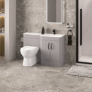 Eastbrook Chaddesley Staand Combinatiemeubel 120x46 Cm Combinatiemeubel Mat Grijs