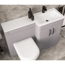 Eastbrook Chaddesley Staand Combinatiemeubel 120x46 Cm Combinatiemeubel Mat Grijs
