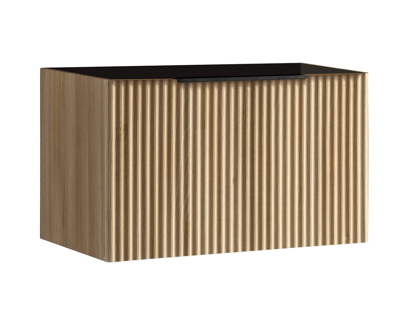 Ribbella onderkast met 1 lade 100 x 45 cm naturel eik – Xellanz – Naturel Eik – Badmeubelen | Dealplein
