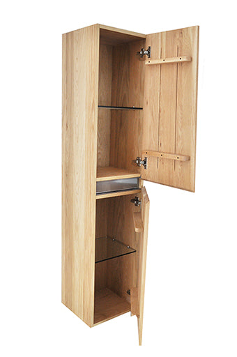 Vision OAK kolomkast met 2 deuren 160x35x35 – Wiesbaden – Onbekend – Kolomkasten | Dealplein
