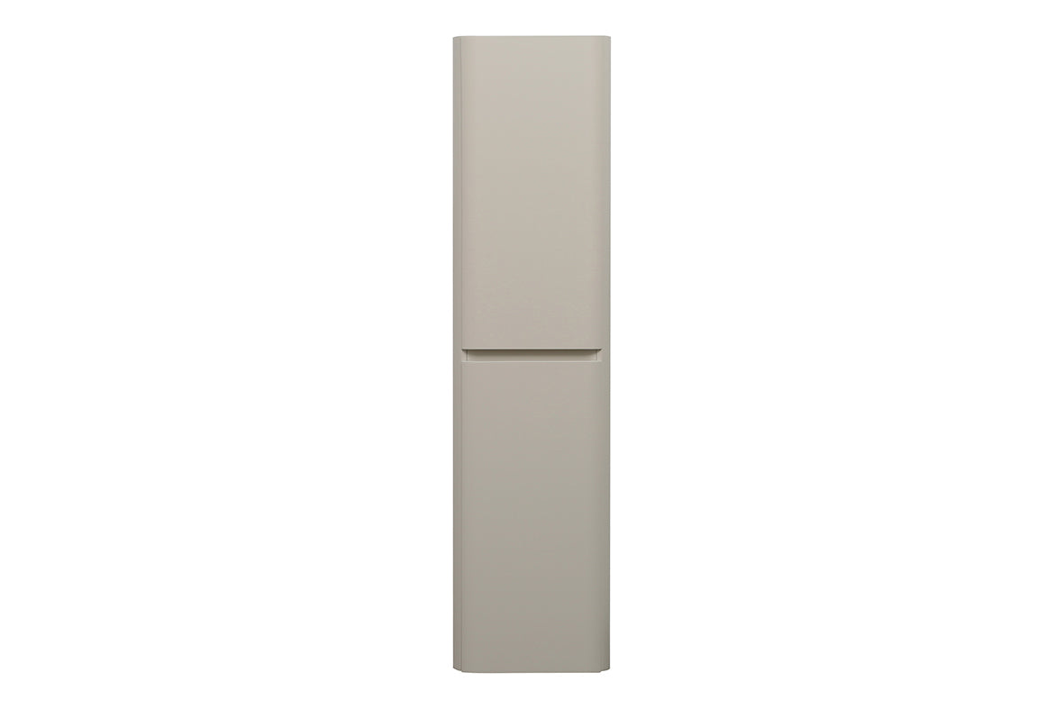Wiesbaden Novira kolomkast afgeronde hoeken 160 x 40 x 35 cm mat zand