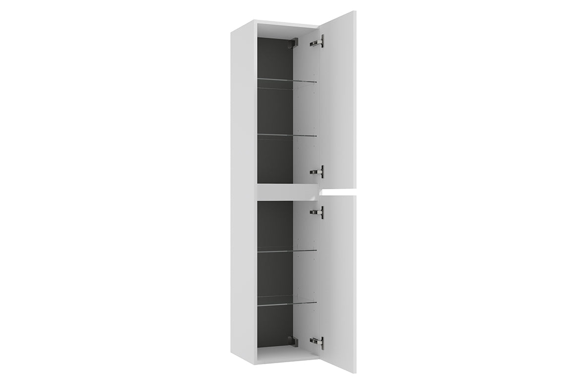 Alvara kolomkast 160x35x35 cm mat wit – Wiesbaden – Mat Wit – Kolomkast | Dealplein