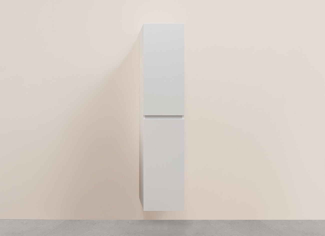 Alvara kolomkast 160x35x35 cm mat wit – Wiesbaden – Mat Wit – Kolomkast | Dealplein