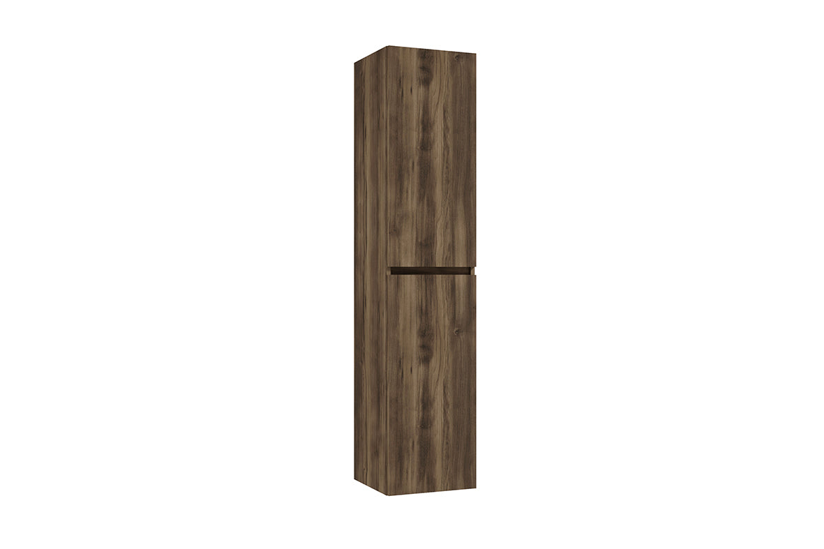 Alvara kolomkast 160x35x35 cm donker eiken – Wiesbaden – Donker Eiken – Kolomkast | Dealplein