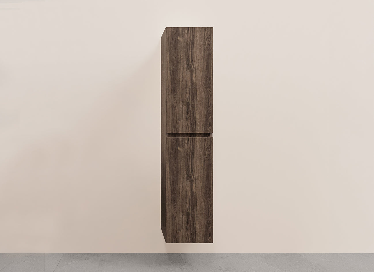 Alvara kolomkast 160x35x35 cm donker eiken – Wiesbaden – Donker Eiken – Kolomkast | Dealplein