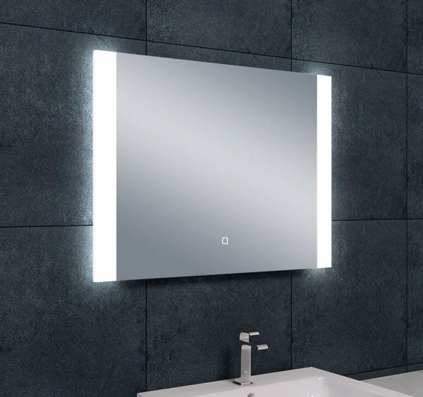 Sunny spiegel rechthoek met LED, dimbaar en spiegelverwarming 80 x 60 cm