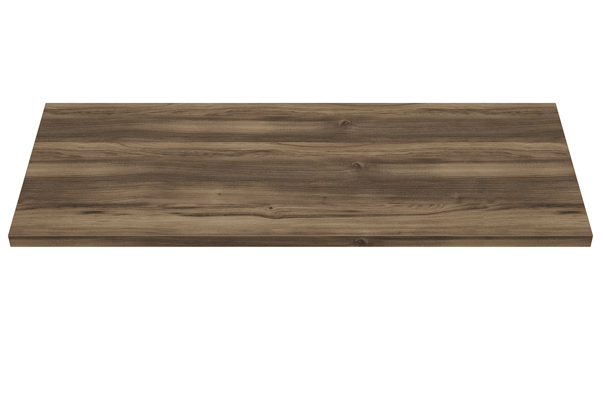 Alvara topblad 120x46 cm donker eiken – Wiesbaden – Donker Eiken – Wastafelblad | Dealplein