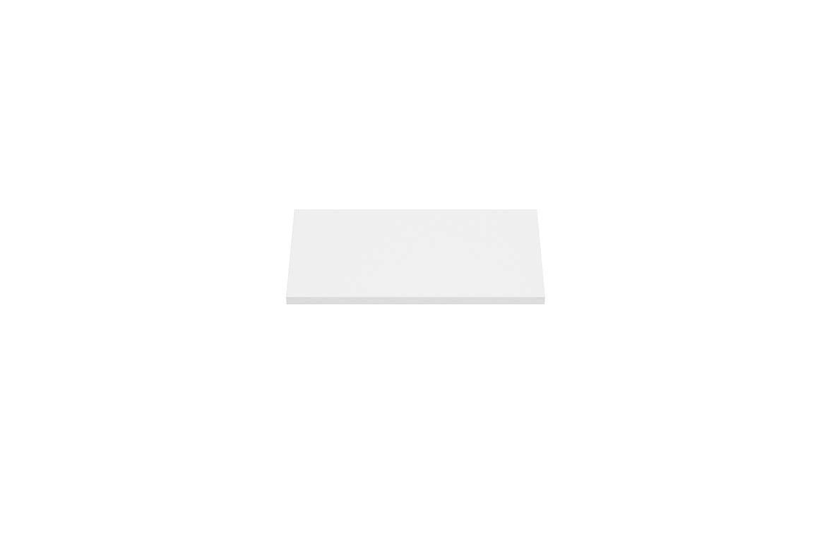Alvara topblad 40x22 cm mat wit – Wiesbaden – Mat Wit – Wastafelblad | Dealplein