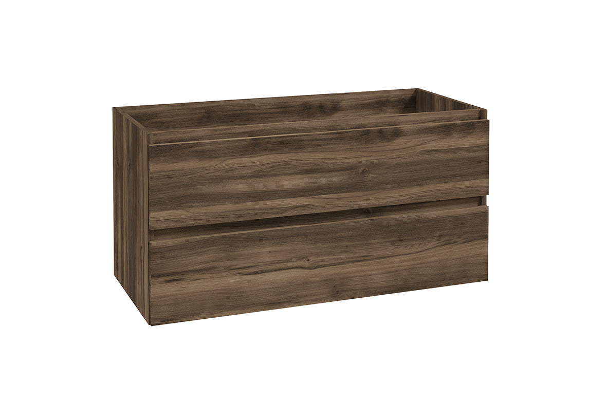 Wiesbaden Alvara onderkast met 2 laden 1 uitsparing 100 x 46 cm donker eiken