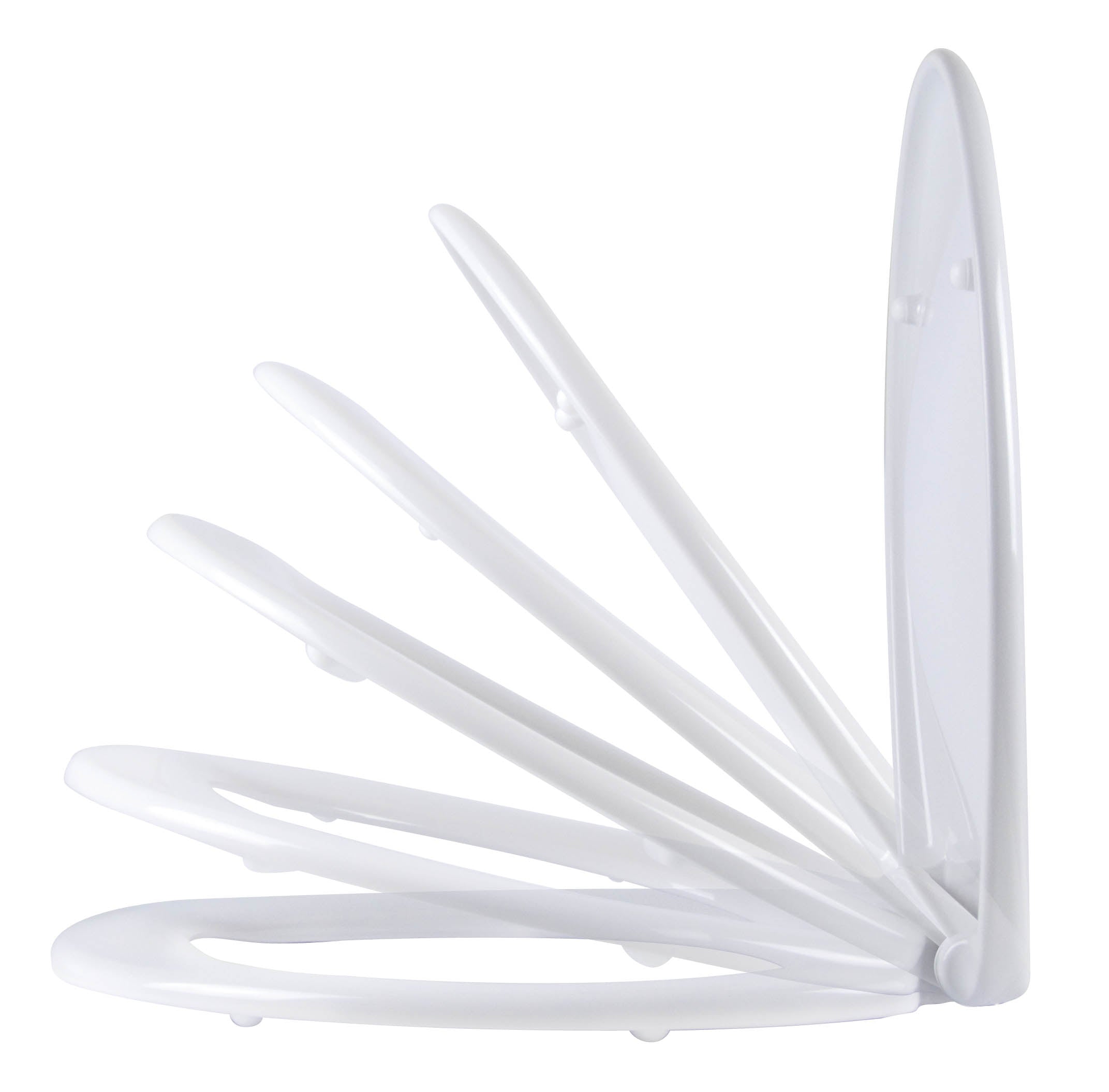 Demper One-Touch Soft-Closing Toiletzitting