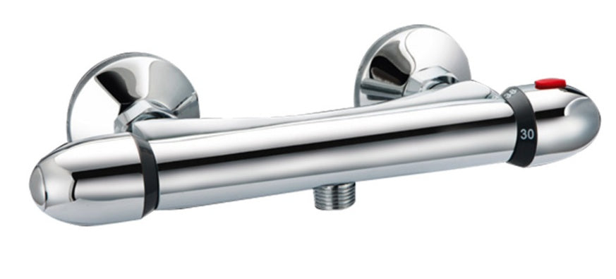 Chrome Light Douchethermostaat (opbouw)