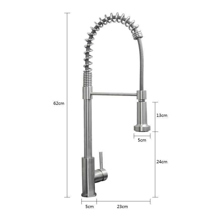 Ore-XXL-Flex Keukenkraan H=62cm RVS-304