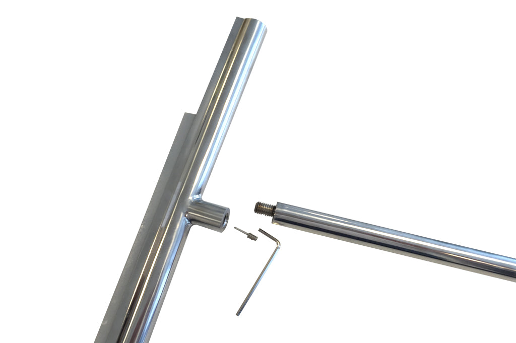 Big-One Design Douche Vloerwisser Incl.safety Grip Chr / RVS