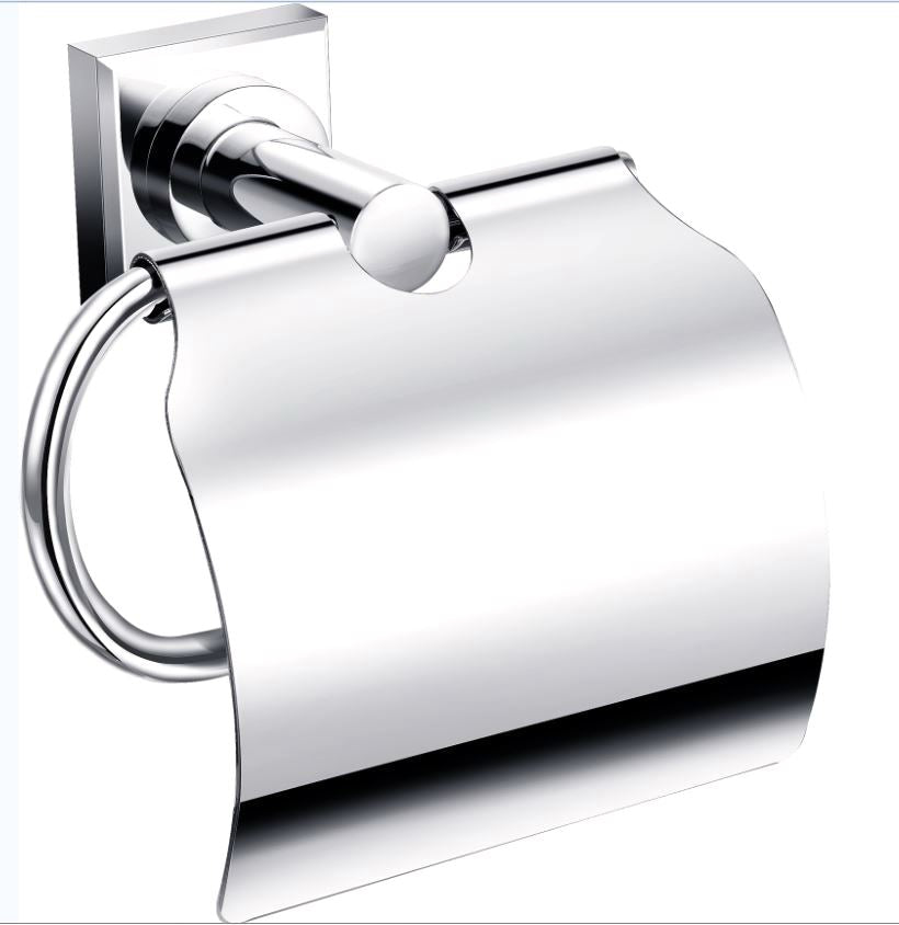 Viera Toiletrolhouder met Klep