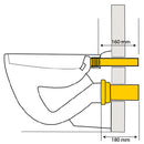 PE aansluitset Kort L = 180 90/110/55 No:3286