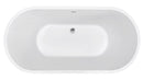 Becoma vrijstaand bad 178x80x56cm acryl wit