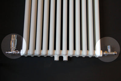 Radiator-Aansluitset Recht Universeel (DS-BLAUW)