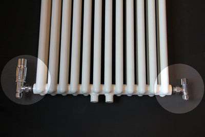 Radiator-Aansluitset Haaks Universeel (DS-GROEN)