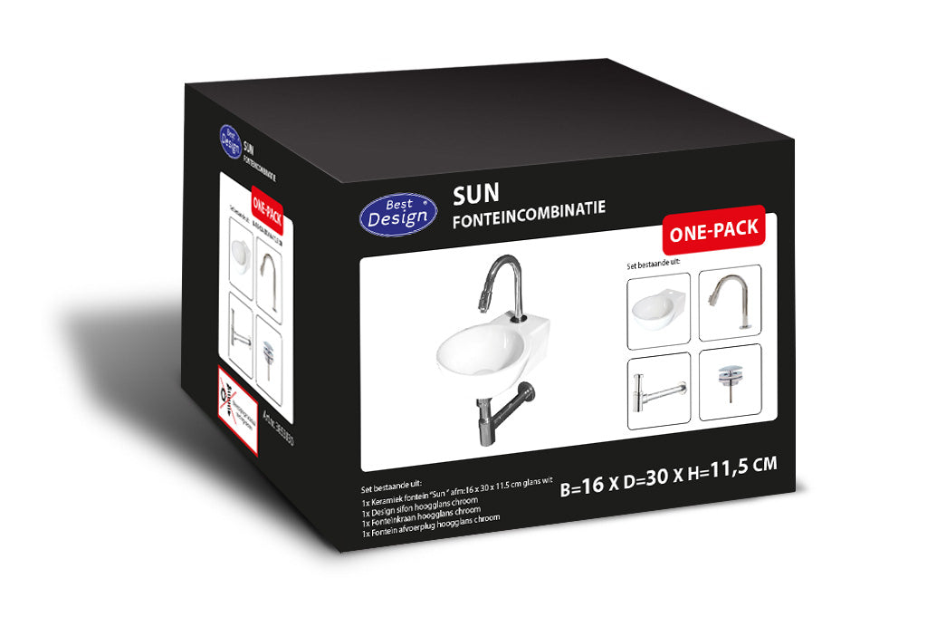 One Pack Fonteincombinatie Sun