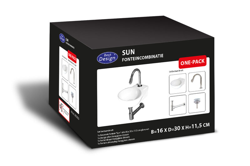 One Pack fonteincombinatie Sun