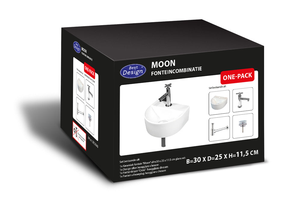 One Pack Fonteincombinatie Moon