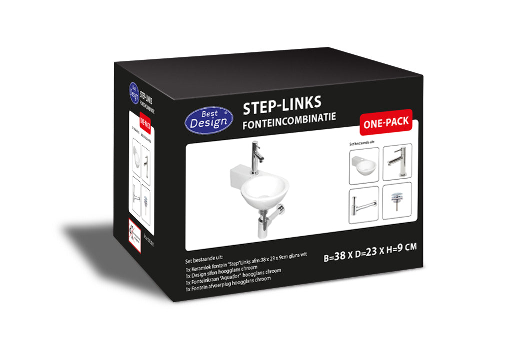One Pack Fonteincombinatie Step Links