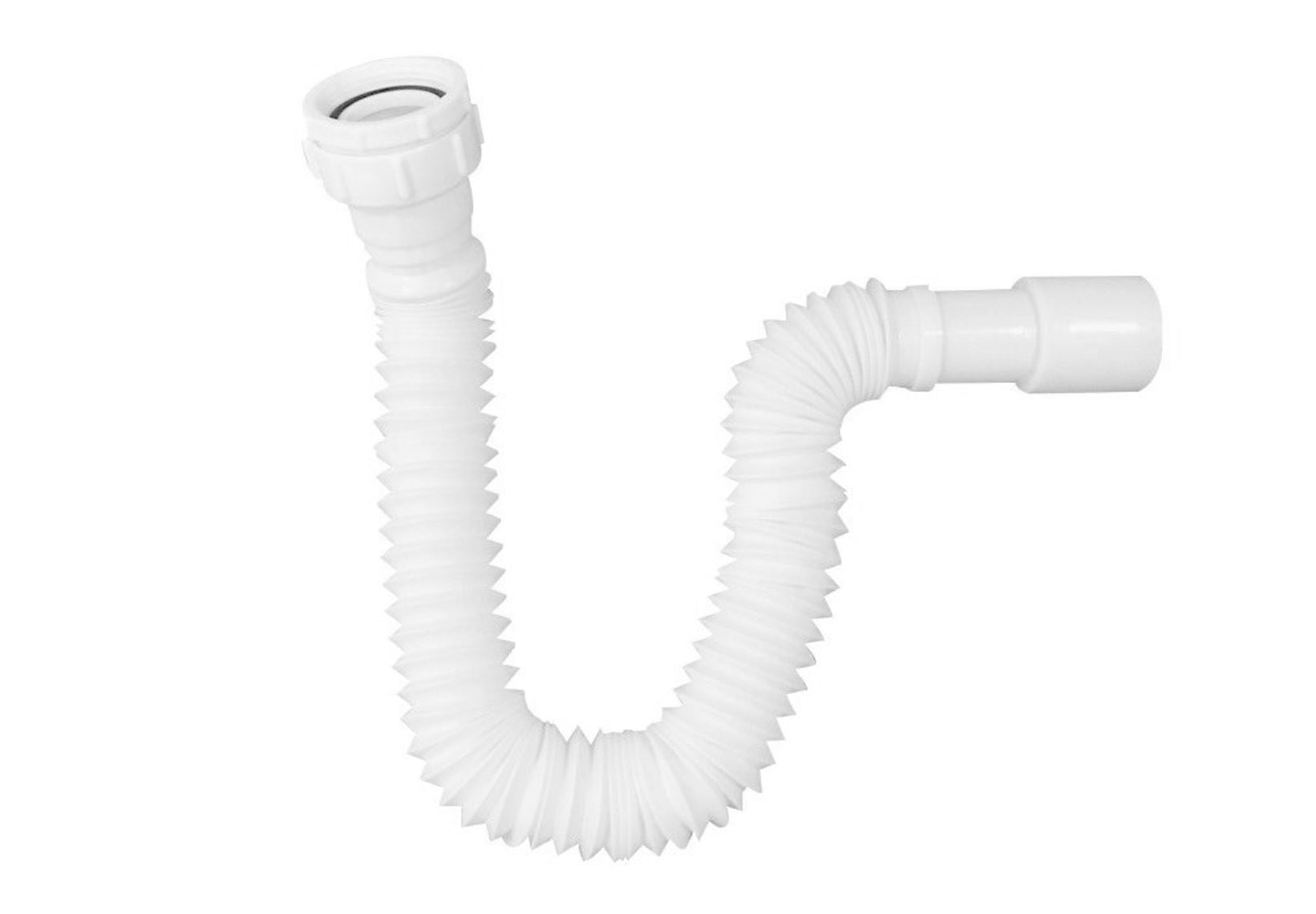 Uni flexibele afvoer 1 1/2- 5/4 x 40 mm insteek uittrekbaar 1625mm