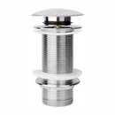 Chrome clic-waste lange draad 5/4