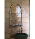 Tiga Spiegel Met Planchet Van Messing 48 X 67 Cm Chroom