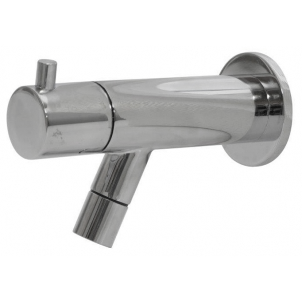Chrome Spador Wandfonteinkraan