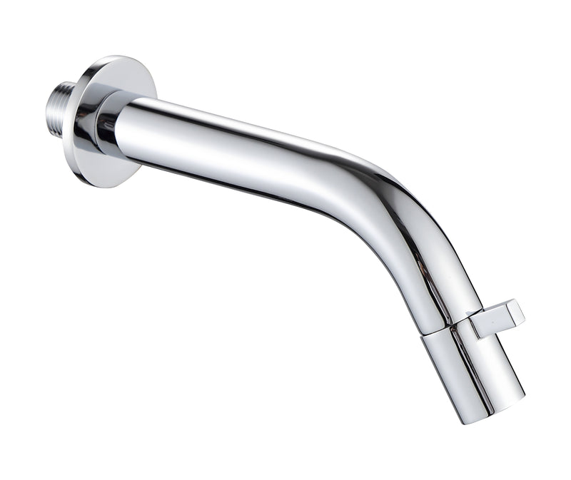 Chrome Solo wand toiletkraan