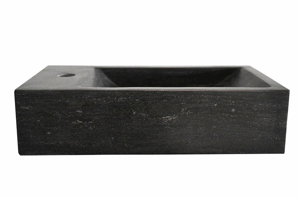 Raw fontein links 40x22x10 cm hardsteen gezoet – Wiesbaden – Vermelde uitvoering – Fontein | Dealplein