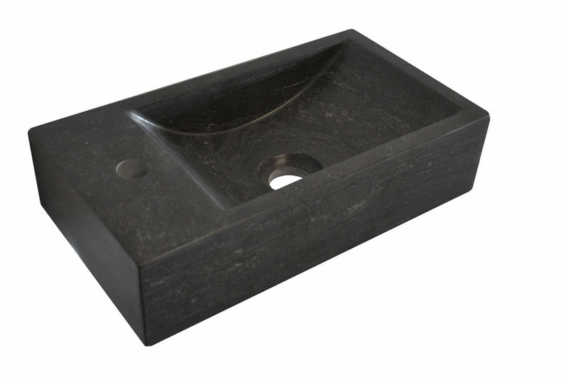 Wiesbaden fontein links 40x22x10 cm hardsteen gezoet