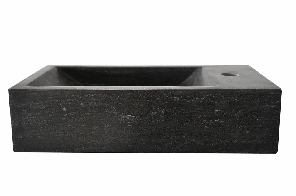 Raw fontein rechts 40x22x10 cm hardsteen gezoet – Wiesbaden – Vermelde uitvoering – Fontein | Dealplein