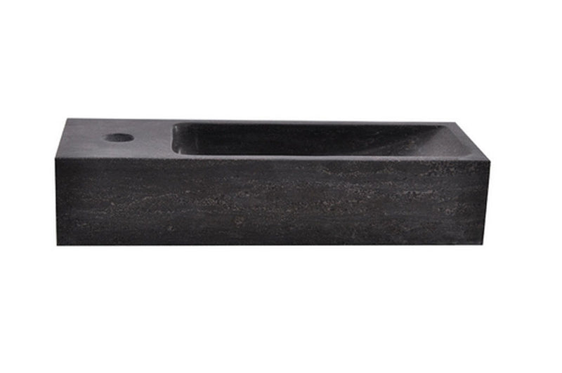 Wiesbaden fontein links 38x14x8 cm hardsteen gezoet