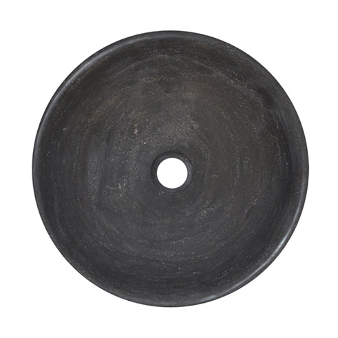 Raw waskom rond 40x14 cm hardsteen gezoet – Wiesbaden – Onbekend – Waskommen | Dealplein