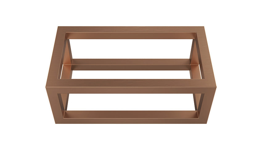 Wiesbaden Nick frame voor fontein 395 x 150 x 215 mm geborsteld brons koper PVD
