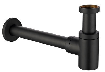 Fonteinset Rhea S mini met fontein rechts, kraan, sifon en afvoerplug mat zwart – Wiesbaden – Mat Zwart – Complete Fonteinset | Dealplein