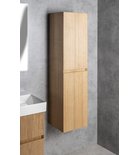 Sapho Filena Hoge Kast 35 X 30 X 140 Cm Eiken - afbeelding 2