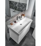 Sapho Filena Wastafelonderkast 57 X 43 X 51,5 Cm Mat Wit - afbeelding 2
