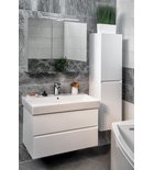 Sapho Filena Wastafelonderkast 95 X 43 X 51,5 Cm Mat Wit - afbeelding 2