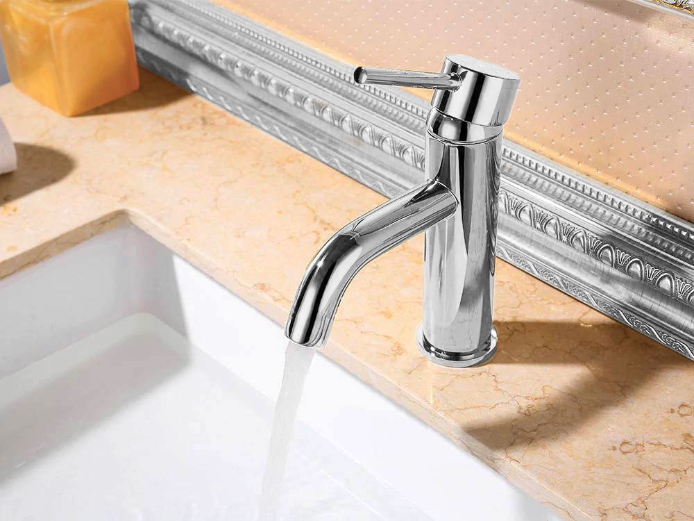 Wastafelkraan Rea Lungo Chrom Low