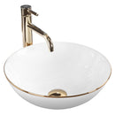 Opzetwastafel Rea Stella Gold Edge