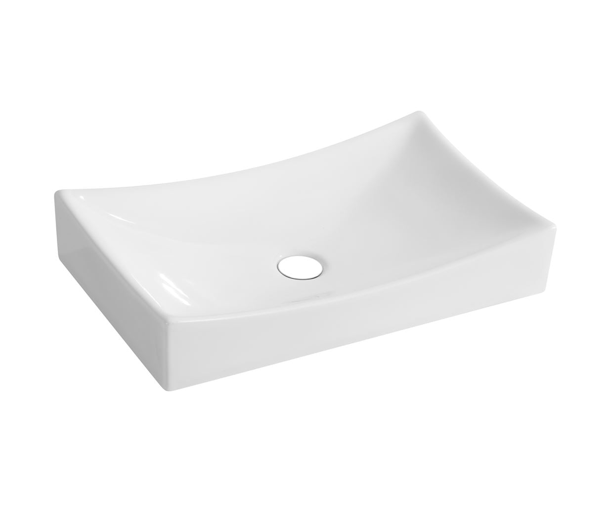 Dicta Opbouw Wastafel 65x39,5x13,5 cm