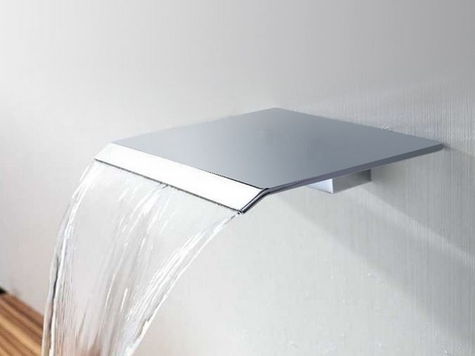Dule-Chrome Waterval Muuruitloop T.b.v.douche en Bad
