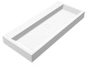 Opera-100 wastafel Just-Solid 100x42x10cm