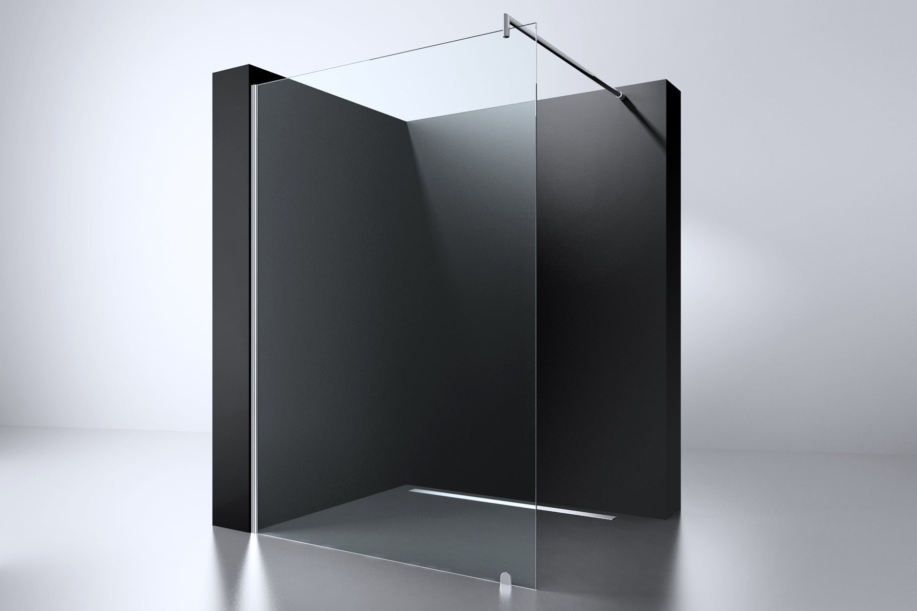 Erico 500 inloopdouche 47-49 cm NANO 8mm glas