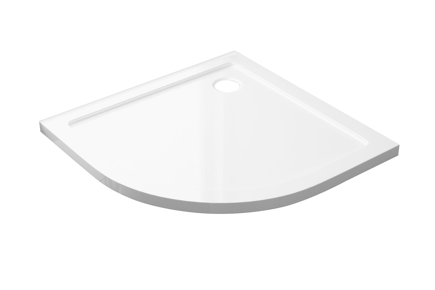 Dona Lage-Douchebak 1/4 Rond 80 x 80 x 4 cm R=550