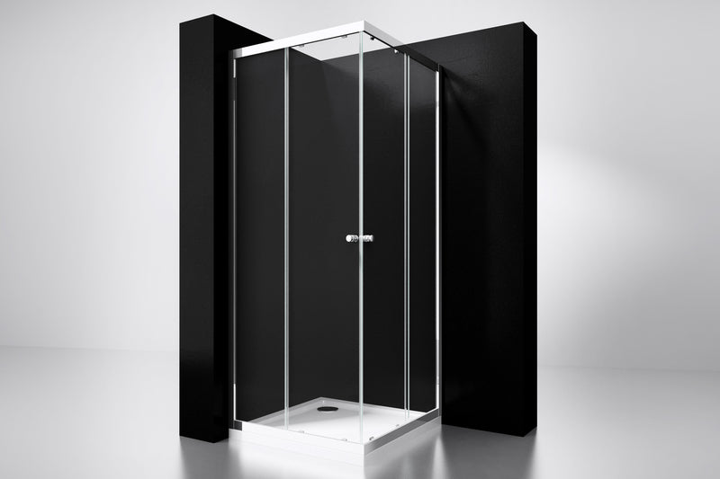 Project douche hoekinstap 100x100x190cm glas 5mm