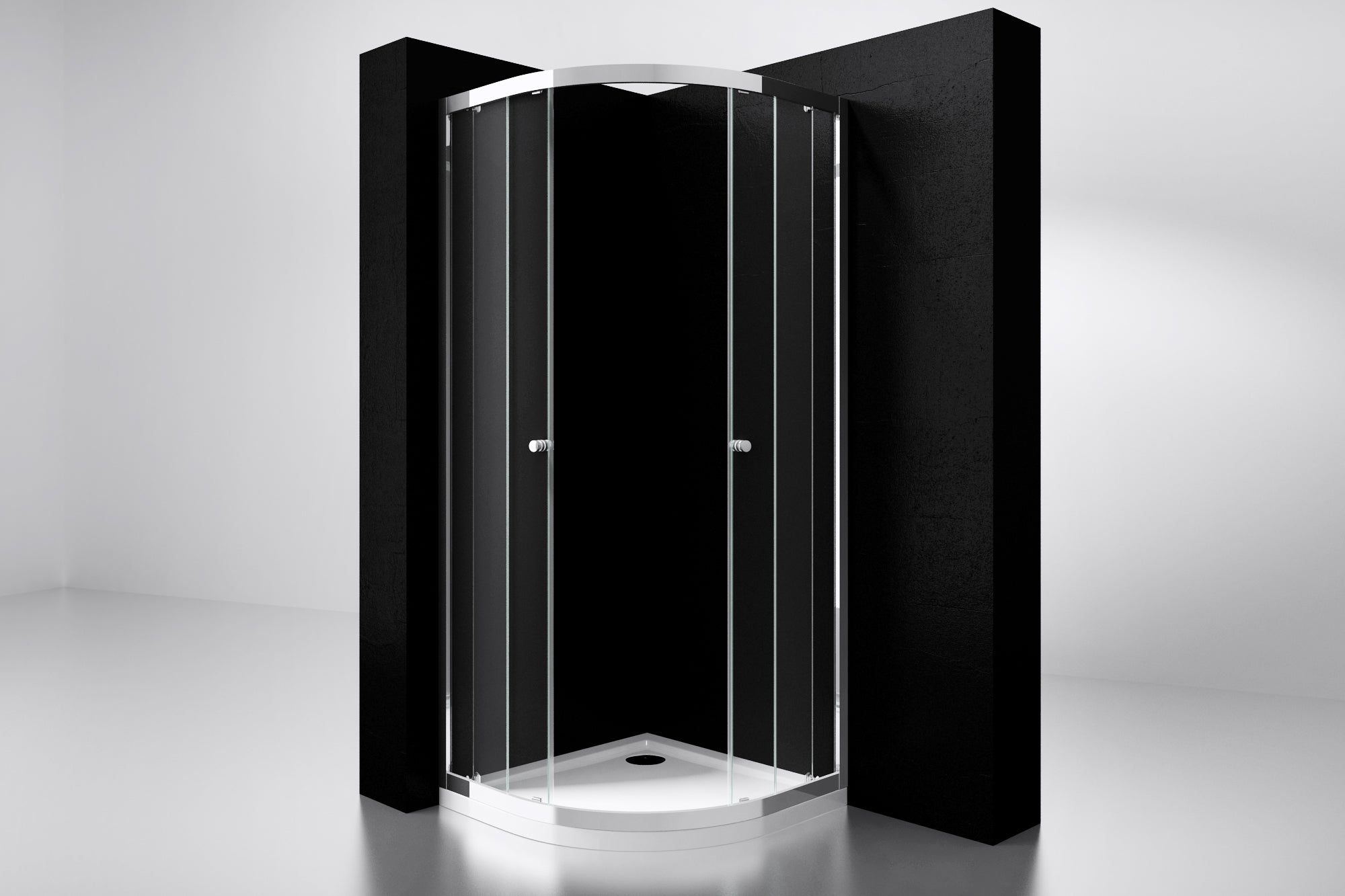 Project 1/4 ronde douchecabine 100x100x190cm glas 5mm